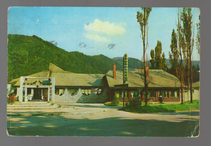 CPIB 17295 CARTE POSTALA - POIANA BRASOV. RESTAURANT &quot;CAPRA NEAGRA&quot;