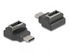 Adaptor USB 3.2 type C la Type E Key A T-M unghi, Delock 67235