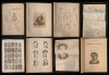 1888 Cesare Lombroso L&#039;HOMME CRIMINEL Atlas rar 15pag +40 planse Omul Criminal Criminalistica tipologii fizionomii tatuaje grafologie statica Franceza