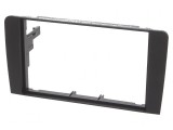 Cadru radio Audi 2 DIN negru, ACV