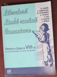 Literatura. Limba romana. Comunicare pentru clasa a 8-a, Clasa 8