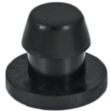 Dop Pentru Tub De Picurare, Dimensiune 8 Mm, Culoare Negru