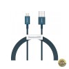 Cablu Date si Incarcare USB-A - Lightning Baseus Superior Series 20W 1m Albastru CALYS-A03