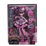 MONSTER HIGH ZIUA DE NASTERE DULCE SI INFRICOSATOARE PAPUSA DRACULAURA CU