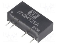 Convertor DC/DC 1W XP POWER 24VDC la 12VDC SIP foto