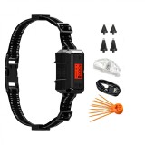 Gard invizibil fara fir, pentru toate tipurile de catei, HexaCraft, Zgarda electrica cu sistem complet de retinere a cainilor in siguranta prin GPS, N