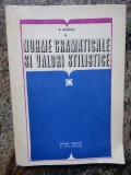 N. Mihaescu - Norme gramaticale si valori stilistice