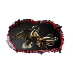 Sticker decorativ cu Dinozauri, 85 cm, 4334ST-1