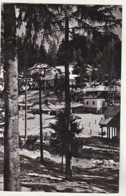 bnk cp Iarna la Borsec - Vedere - circulata foto