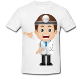 Cumpara ieftin Tricou &quot; Icon doctor cartoon &quot;