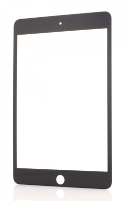 Geam Sticla + OCA iPad Mini 5 (2019) A2133, A2124, A2126, A2125, Negru foto