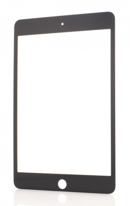 Geam Sticla + OCA iPad Mini 5 (2019) A2133, A2124, A2126, A2125, Negru