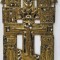 Rastignirea lui Iisus si alte 7 Scene, Crucifix din Bronz, Rusia, cca 1900