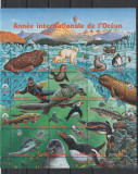 Fauna ,anul oceanelor ,ONU., Nestampilat