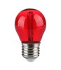 Bec LED Filament V-Tac, E27, G45, 2W, Lumina Rosie, Sticla, 220-240V, 20000 ore
