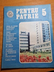 revista pentru patrie mai 1988