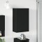 vidaXL Dulap de Baie Pe perete Negru 39 x 23.5 x 65 cm Lemn compozit 883385