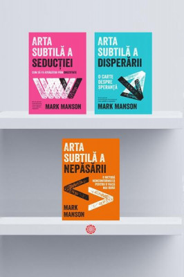 Pachet Seria Arta subtilă - Paperback brosat - Mark Manson - Lifestyle foto