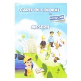 Carte de colorat: Meserii