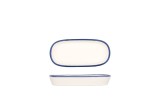 Bonna Placa de service - Linea Blue - Por&Aring;&pound;elan - 14 cm - set de 2