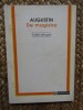 Augustin - De Magistro (Editie Bilingva) Humanitas, 1994. Filosofie