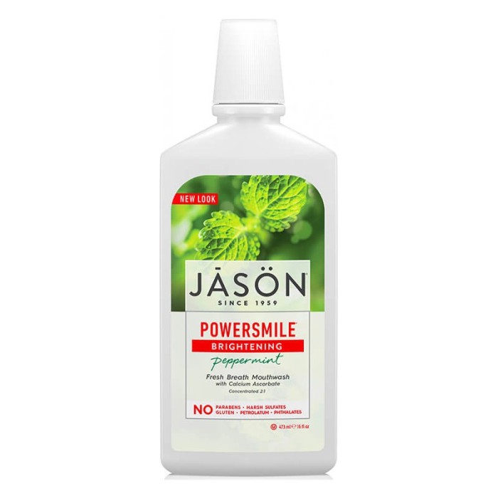 Apa de gura fara alcool PowerSmile pentru albire si respiratie proaspata Apa de gura fara alcool PowerSmile pentru albire si respiratie proaspata