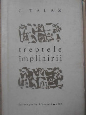 TREPTELE IMPLINIRII. POEZII - G. TALAZ foto