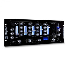 Skytec STM-7010 4-canale DJ Mixer USB MP3 EQ foto