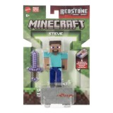 MINECRAFT CRAFT A BLOCK FIGURINA STEVE 8CM