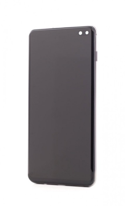 LCD Samsung Galaxy S10+, G975, Negru + Rama, Incell