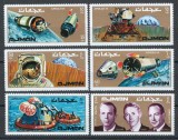 Ajman 1971 Mi 755/60 MNH - Apollo 14