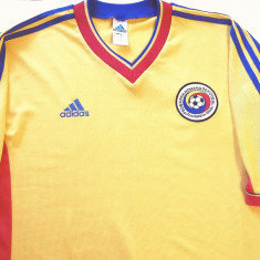 Tricou fotbal-colectie(1998)-Nationala Romaniei de Fotbal(mic defect fabricatie)