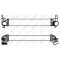 Radiator intercooler Nrf 30253