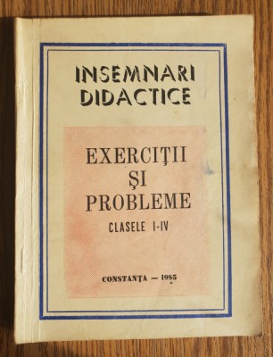 &amp;Icirc;nsemnări didactice. Exerciții și probleme clasele I-IV - Olga Duțu foto