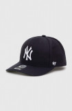 47brand șapcă MLB New York Yankees culoarea bleumarin B-CLZOE17WBP-NY, 47 Brand