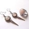 Set inel si cercei cu cuart roz 47153