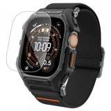 Husa Spigen Lite Fit Pro with Screen Protector pentru Apple Watch Ultra Series, Neagra Mata ACS11415