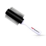 Cumpara ieftin Perie coafat/frizerie - POP BARBERS - 9 file - Alba