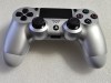 Controller original Sony DualShock 4 Playstation 4 (PS4), Argintiu - poze reale