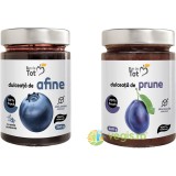 Pachet Dulceata de Afine fara Zahar 360g + Dulceata de Prune fara Zahar 360g