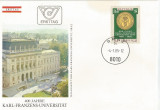 Austria, 400 de ani Universitatea Karl Franz din Graz, FDC, 1985
