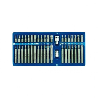 Trusa biti torx, hex si spline 40 piese CR-V Vorel 66400 foto
