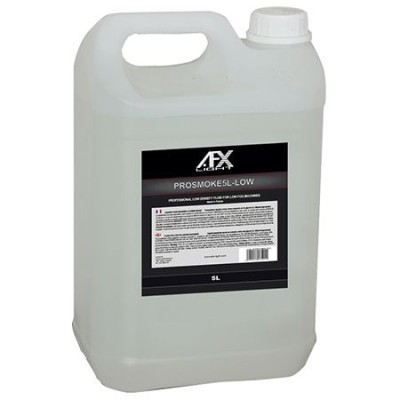 Lichid fum AFX, pentru masini Low Fog, 5 l foto