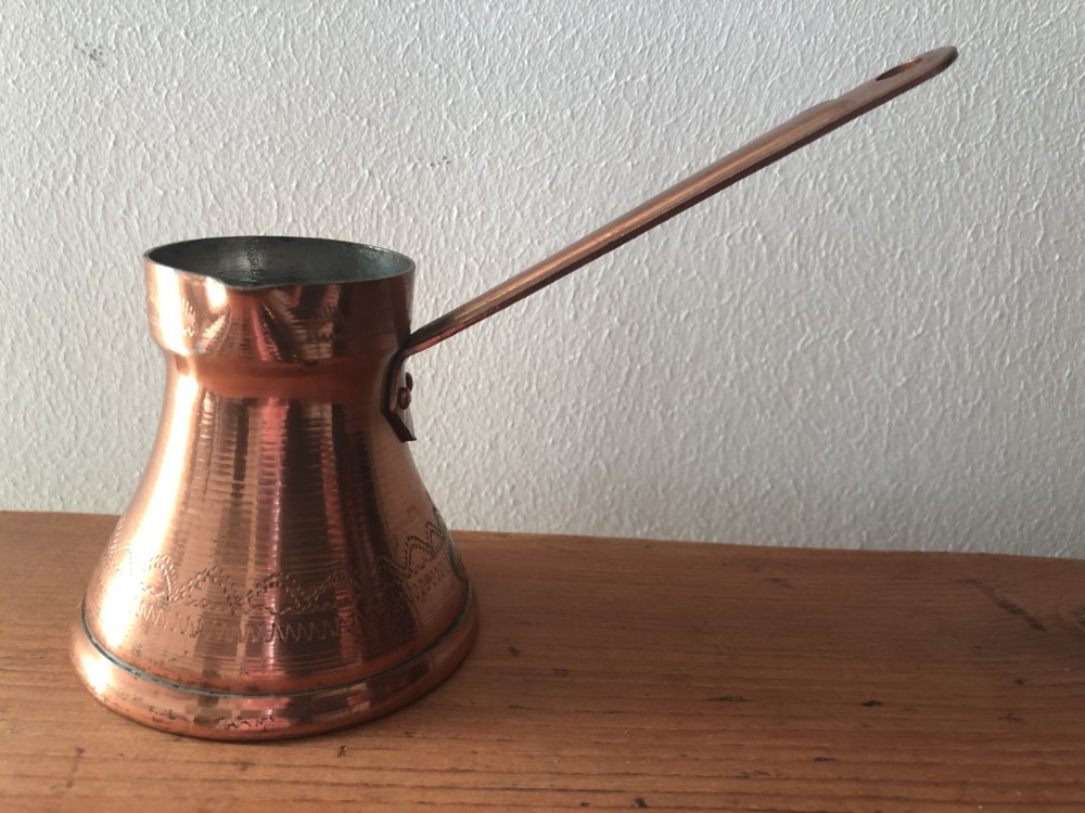 Ibric olandez din cupru,pentru cafea | arhiva Okazii.ro