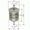 Filtru combustibil FORD FIESTA IV (JA, JB) (1995 - 2002) BOSCH 0 450 905 324