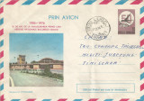 Romania, Aeroportul Timisoara, plic circulat, 1976