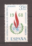 Spania 1968 - Anul Internațional al Drepturilor Omului, MNH