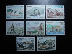 MONACO 1960/ 69 SERIE SI 1 EMISIUNE COMPLETA MNH