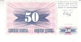 B11 - Bancnota foarte veche - Bosnia si Hertegovina - 25 dinari - 1992