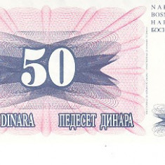 M1 - Bancnota foarte veche - Bosnia si Hertegovina - 25 dinari - 1992